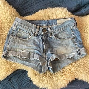 Rag & bone cutoffs